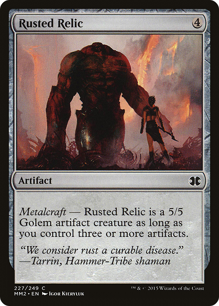 Rusted Relic (MM2-227) - Modern Masters 2015