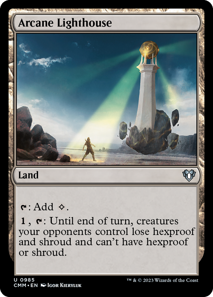 Arcane Lighthouse (CMM-985) - Commander Masters