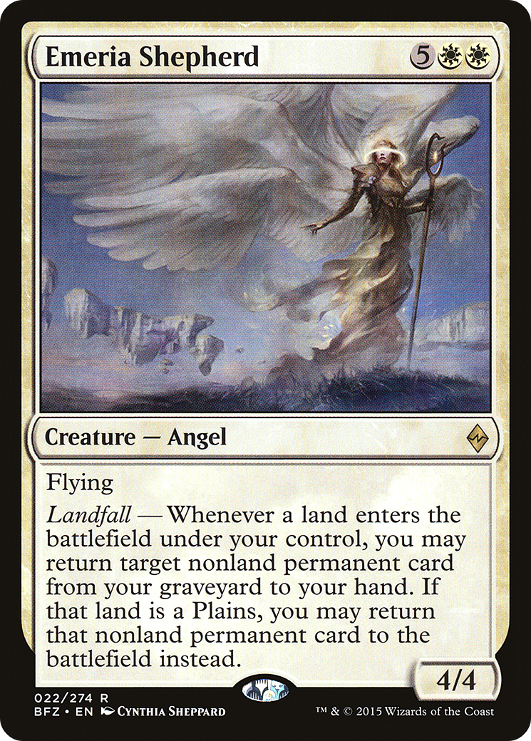 Emeria Shepherd (BFZ-022) - Battle for Zendikar