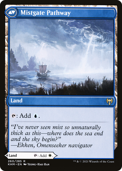 Hengegate Pathway // Mistgate Pathway (KHM-260) - Kaldheim
