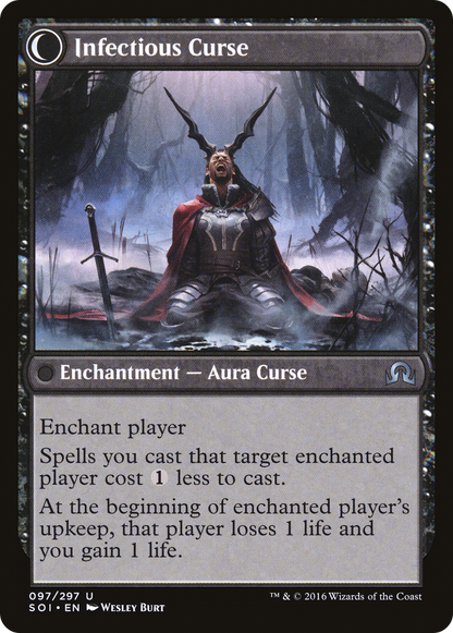 Accursed Witch // Infectious Curse (SOI-097) - Shadows over Innistrad: (Double Faced Transform)