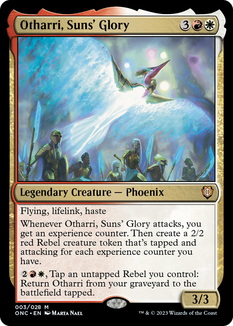 Otharri, Suns' Glory (ONC-003) - Phyrexia: All Will Be One Commander