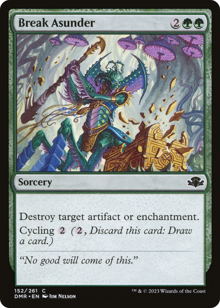 Break Asunder (DMR-152) - Dominaria Remastered Foil