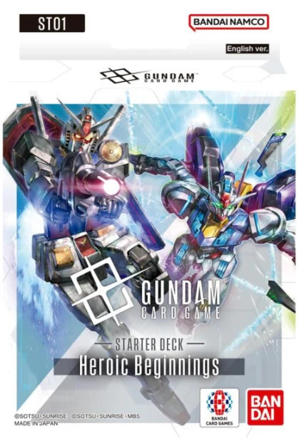 Gundam Card Game: Starter Deck – Heroic Beginnings [ST01]