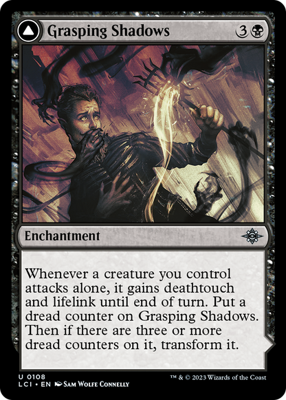 Grasping Shadows // Shadows' Lair (LCI-108) - The Lost Caverns of Ixalan Foil
