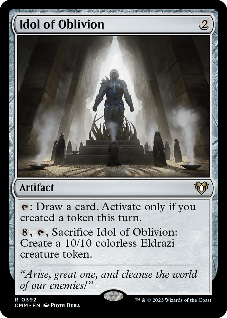 Idol of Oblivion (CMM-392) - Commander Masters Foil