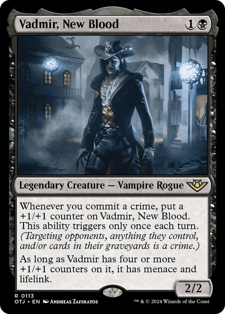 Vadmir, New Blood (OTJ-113) - Outlaws of Thunder Junction