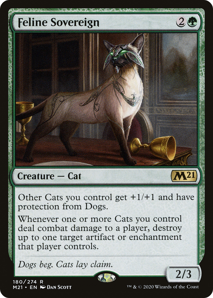Feline Sovereign (M21-180) - Core Set 2021