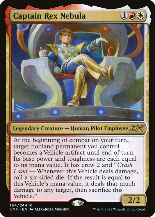 Captain Rex Nebula (UNF-164) - Unfinity Foil