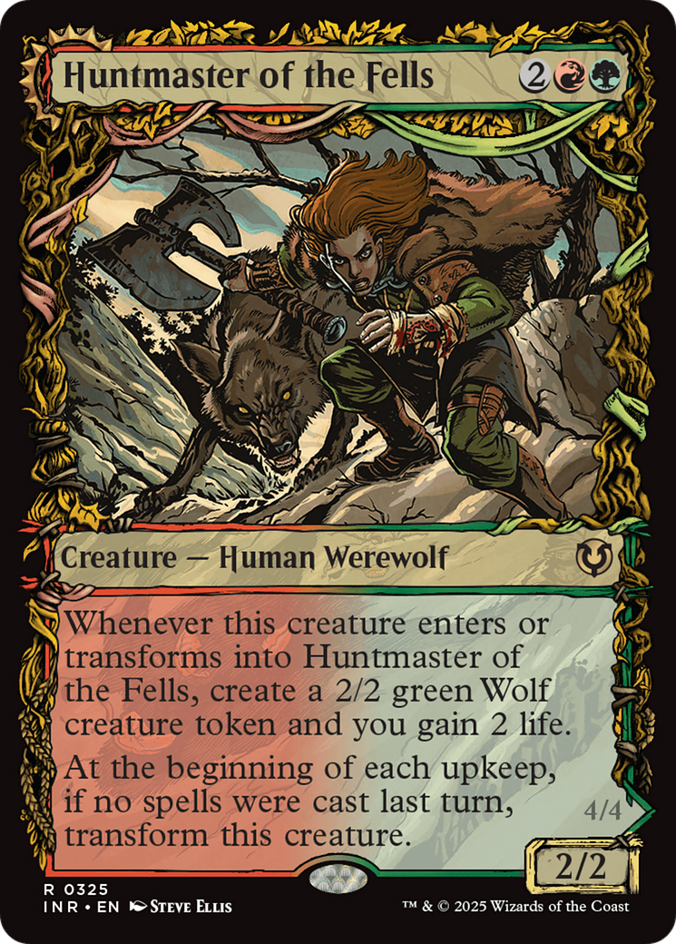 Huntmaster of the Fells // Ravager of the Fells (INR-325) - Innistrad Remastered: (Showcase)