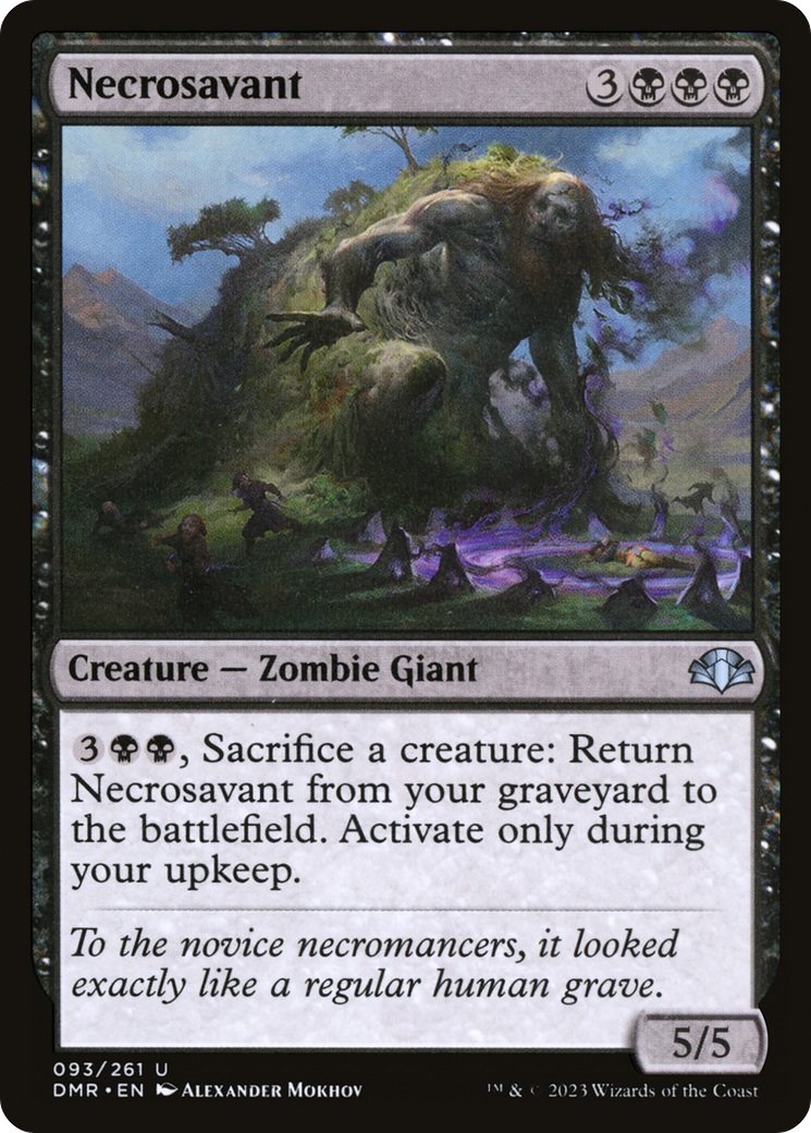 Necrosavant (DMR-093) - Dominaria Remastered Foil