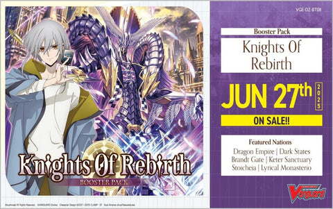 [Vanguard] DZ-BT08 Knights 0f Rebirth - Booster Box