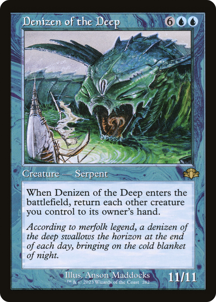 Denizen of the Deep (DMR-282) - Dominaria Remastered