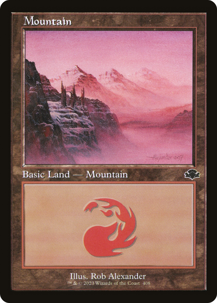 Mountain (DMR-408) - Dominaria Remastered