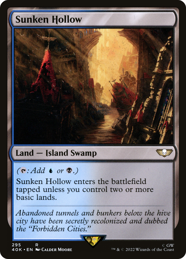 Sunken Hollow (40K-295) - Warhammer 40,000 Commander