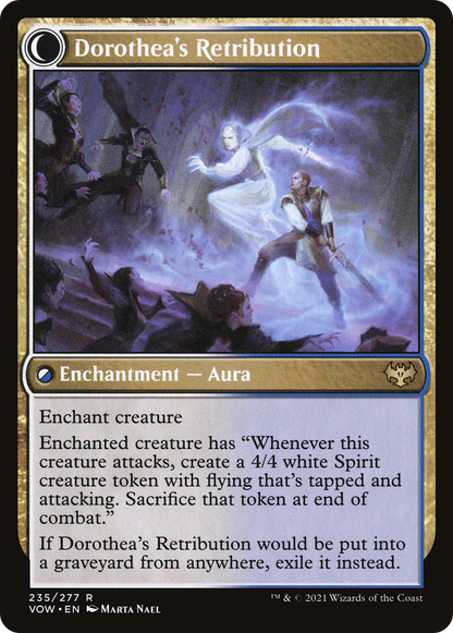 Dorothea, Vengeful Victim // Dorothea's Retribution (VOW-235) - Innistrad: Crimson Vow: (Double Faced Transform) Foil