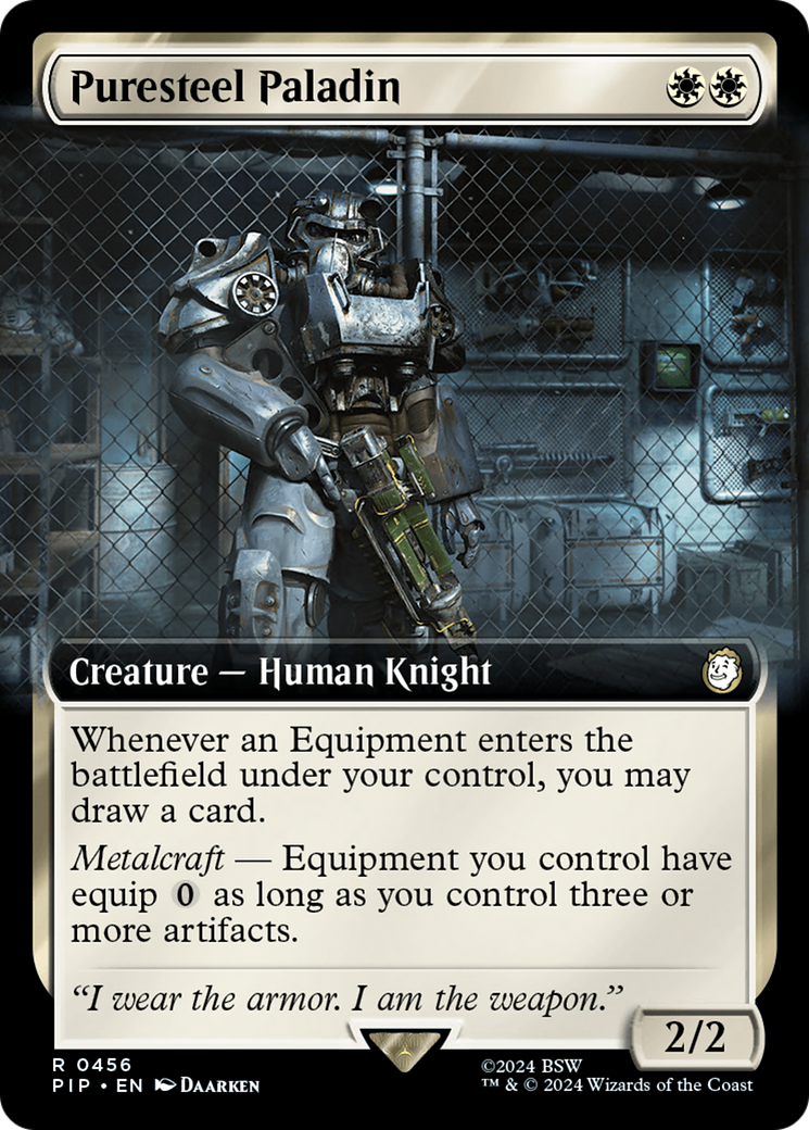Puresteel Paladin (PIP-456) - Fallout: (Extended Art)