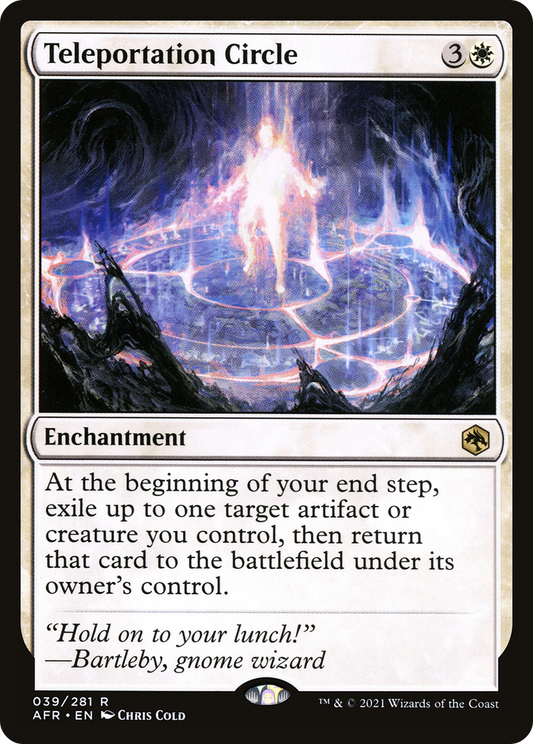 Teleportation Circle (AFR-039) - Adventures in the Forgotten Realms