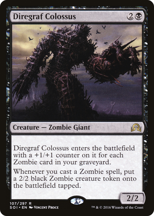 Diregraf Colossus (SOI-107) - Shadows over Innistrad
