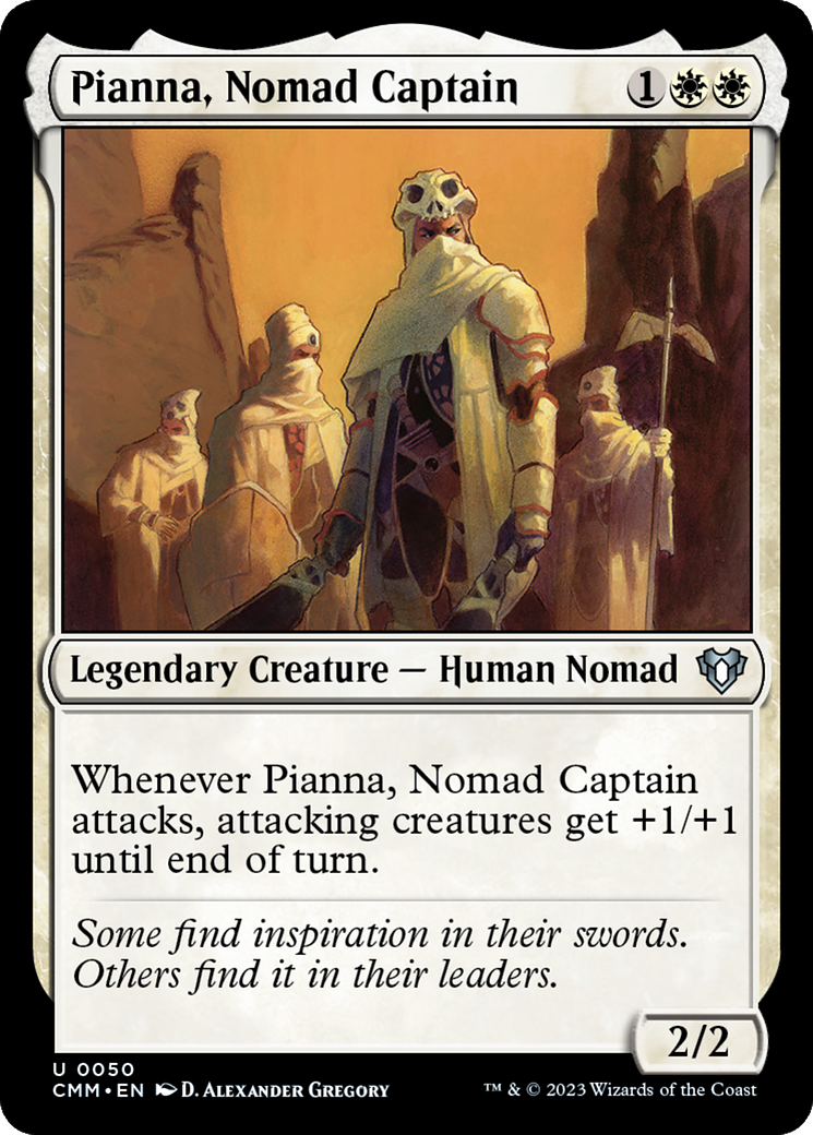 Pianna, Nomad Captain (CMM-050) - Commander Masters Foil