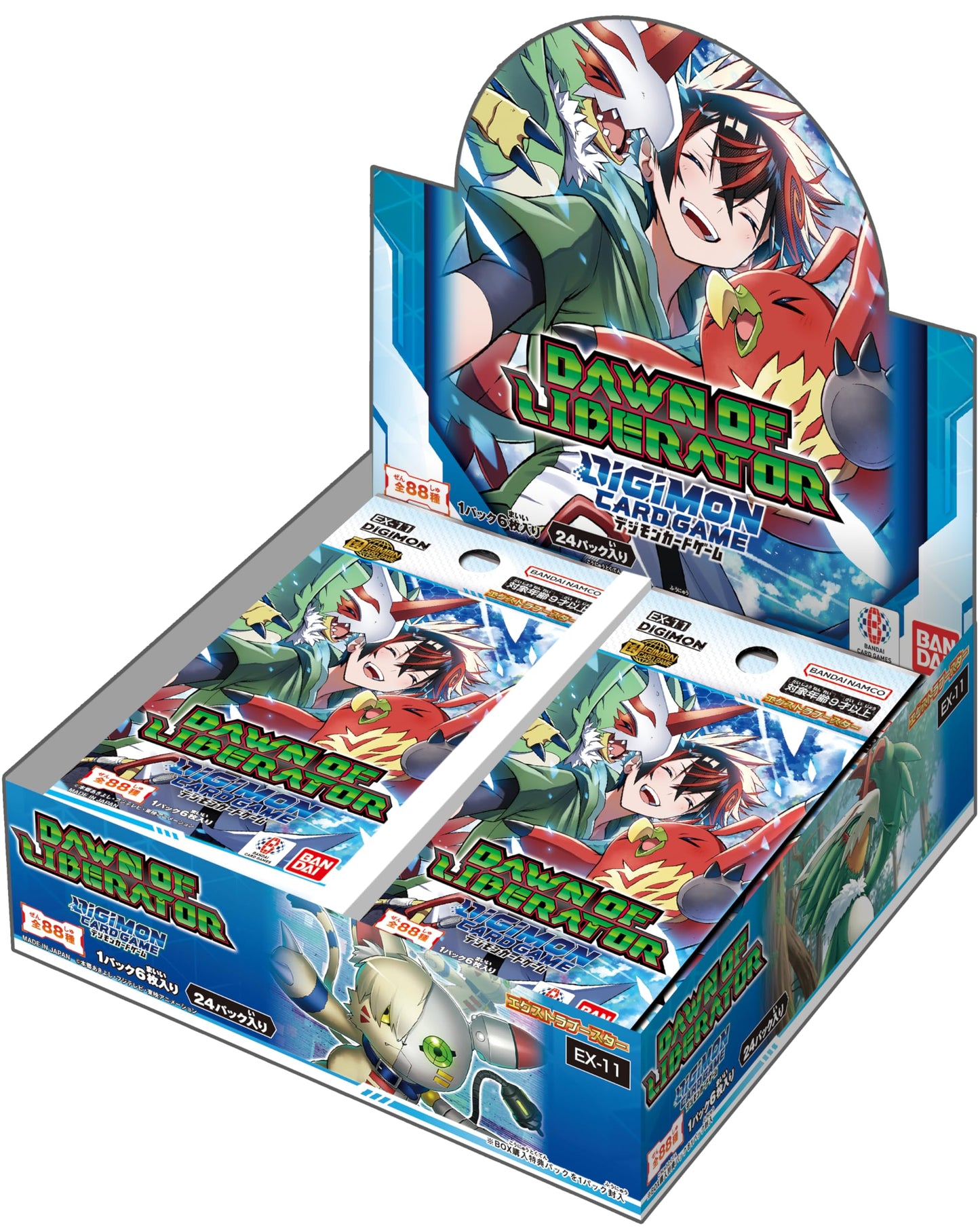 PREORDER! Digimon Card Game – Dawn of Liberator [EX-11] Extra Booster Box / 24 Packs