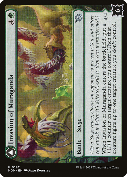 Invasion of Muraganda // Primordial Plasm (MOM-192) - March of the Machine Foil