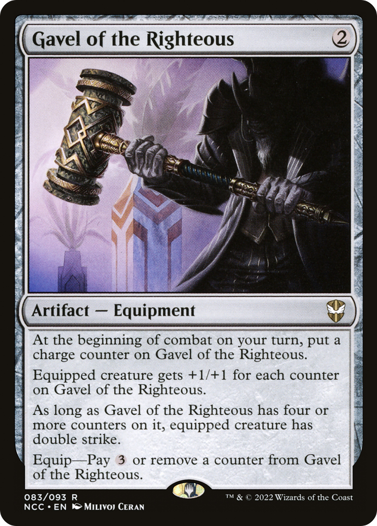 Gavel of the Righteous (NCC-083) - New Capenna Commander
