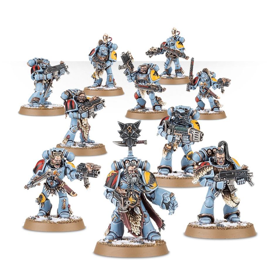 Warhammer 40K Space Wolves: GREY HUNTERS