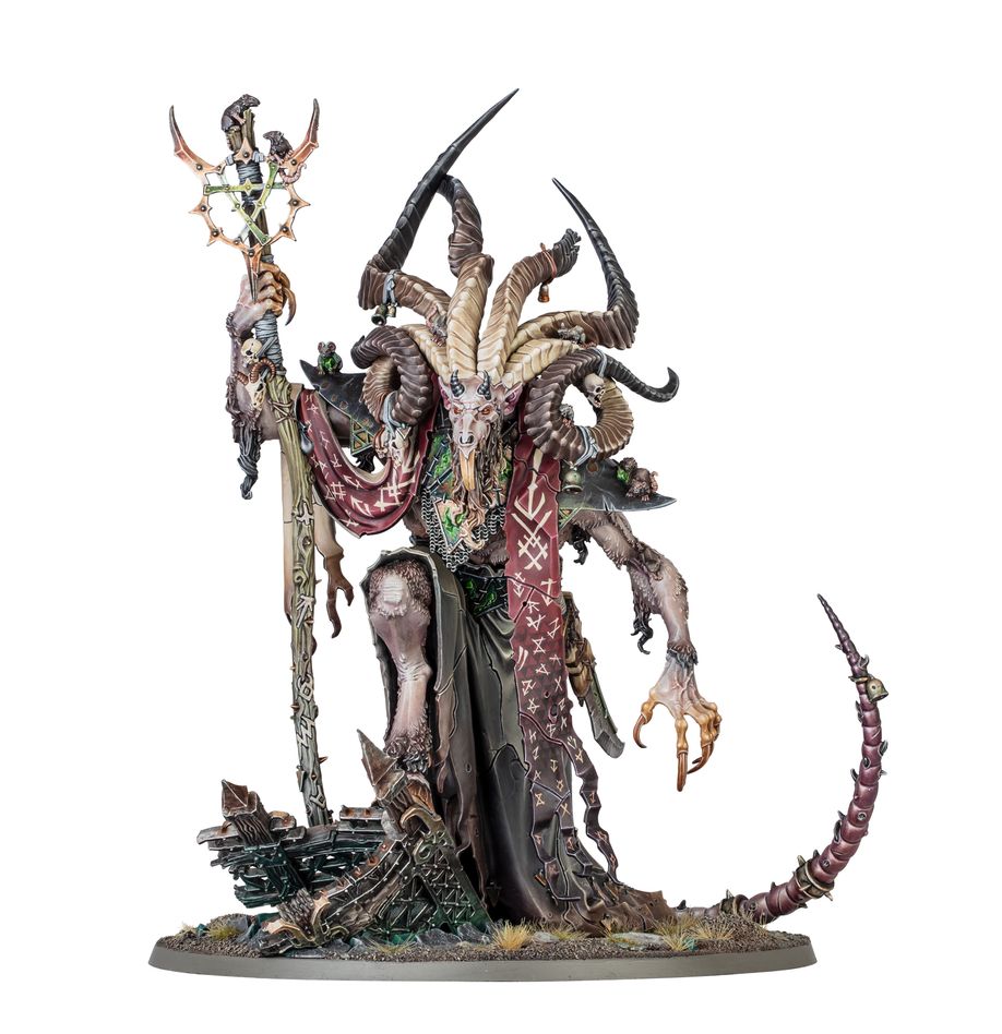 WARHAMMER AGE OF SIGMAR: Skaven - Vizzik Skour, Prophet of the Horned Rat