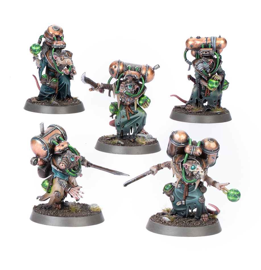 WARHAMMER AGE OF SIGMAR: Skaven - Acolyte Globadiers