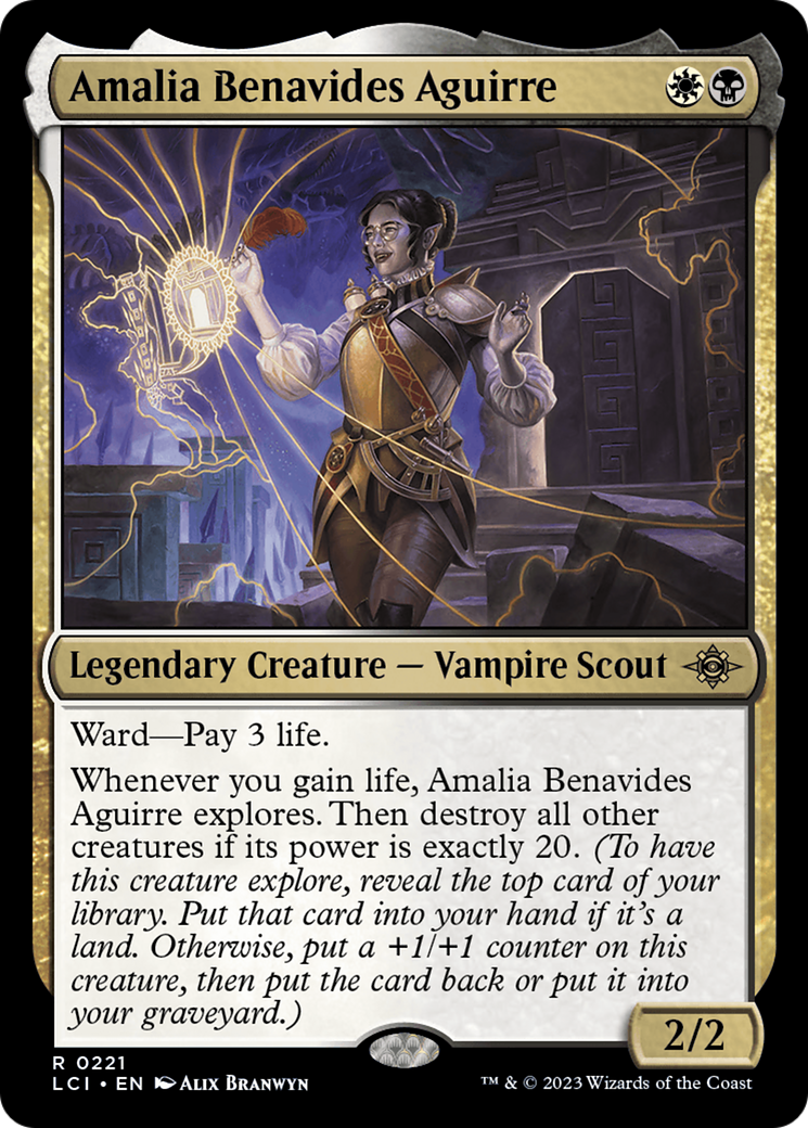 Amalia Benavides Aguirre (LCI-221) - The Lost Caverns of Ixalan Foil