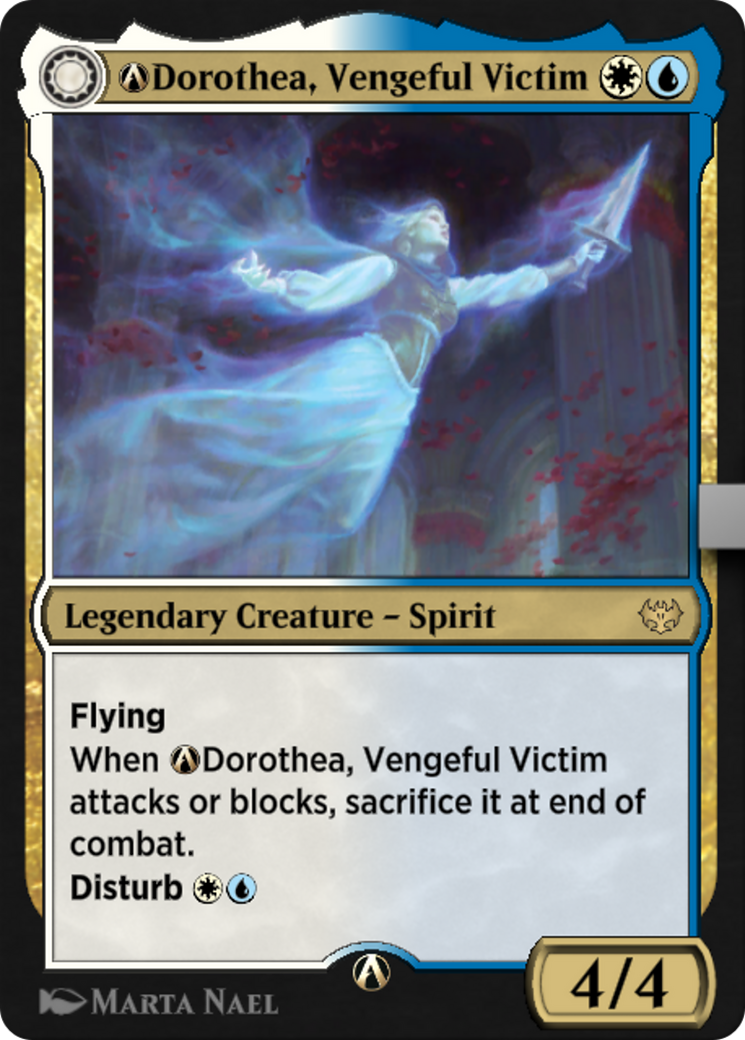 A-Dorothea, Vengeful Victim // A-Dorothea's Retribution (VOW-A-235) - Innistrad: Crimson Vow: (Double Faced Transform)