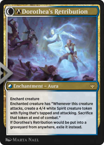 A-Dorothea, Vengeful Victim // A-Dorothea's Retribution (VOW-A-235) - Innistrad: Crimson Vow: (Double Faced Transform)