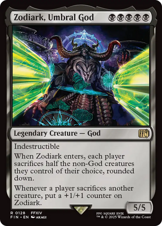 Zodiark, Umbral God (FIN-128) - FINAL FANTASY Foil
