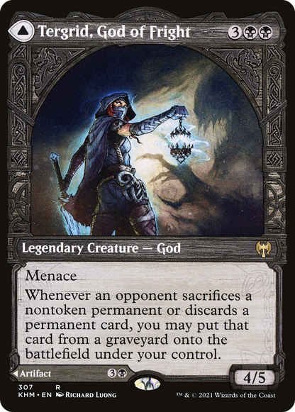 Tergrid, God of Fright // Tergrid's Lantern (KHM-307) - Kaldheim: (Showcase)