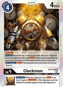 Clockmon / Rare / BT12
