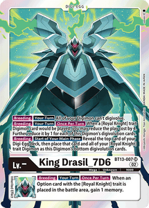 King Drasil_7D6 / Super Rare / BT13