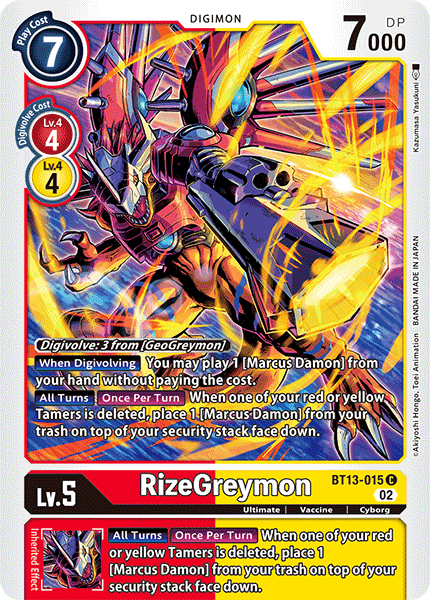 RizeGreymon / Common / BT13