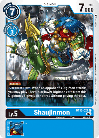Shaujinmon / Common / BT13
