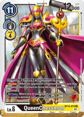 QueenChessmon / Uncommon / BT13