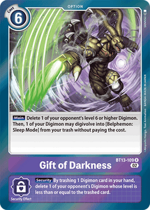 Gift of Darkness / Rare / BT13