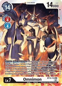 Omnimon / Secret Rare / BT13