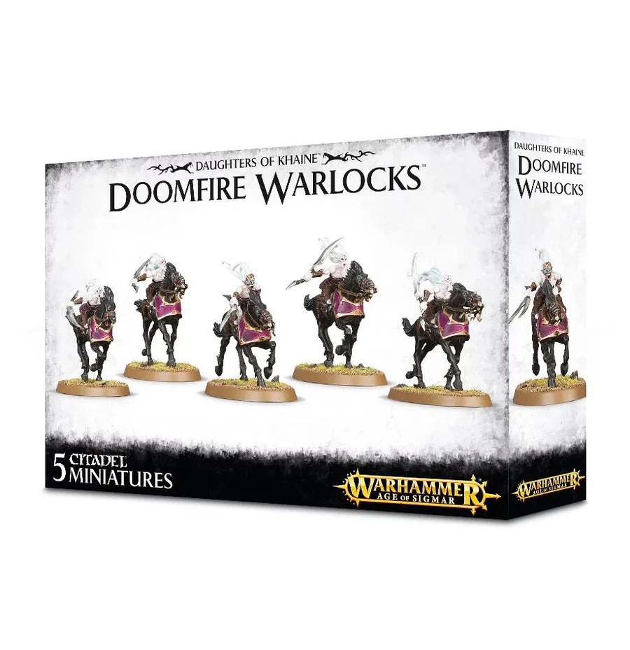 Warhammer Age of Sigmar Daughters of Khaine Doomfire Warlocks