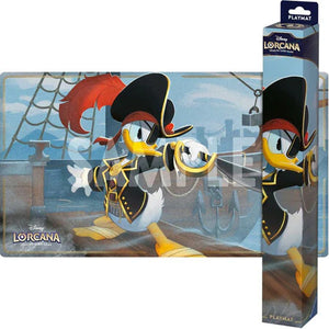 Disney Lorcana TCG: Azurite Sea Playmat Donald Duck Buccaneer