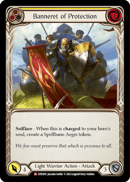 BANNERET OF PROTECTION (YELLOW) / Majestic / DTD