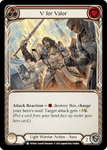 V FOR VALOR (RED) / Rare / DTD
