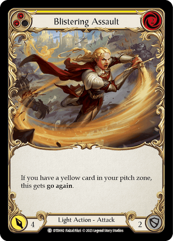 BLISTERING ASSAULT (YELLOW) / Common / DTD