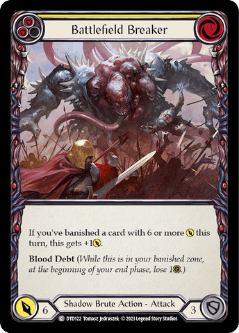 BATTLEFIELD BREAKER (YELLOW) / Common / DTD