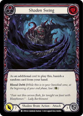 SHADEN SWING (RED) / Common / DTD