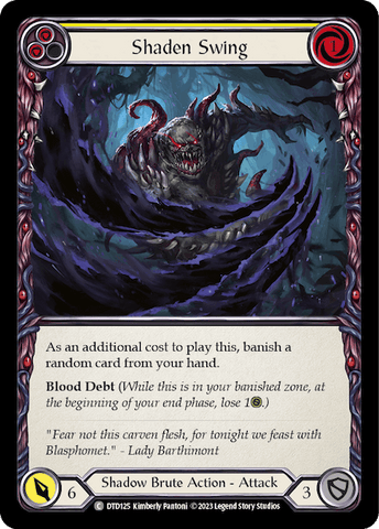 SHADEN SWING (YELLOW) / Common / DTD (FOIL)